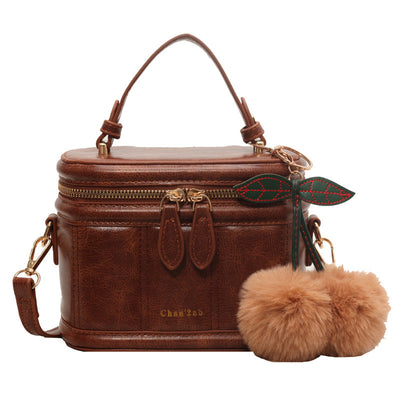 Box Bucket Bag Popular Portable Texture