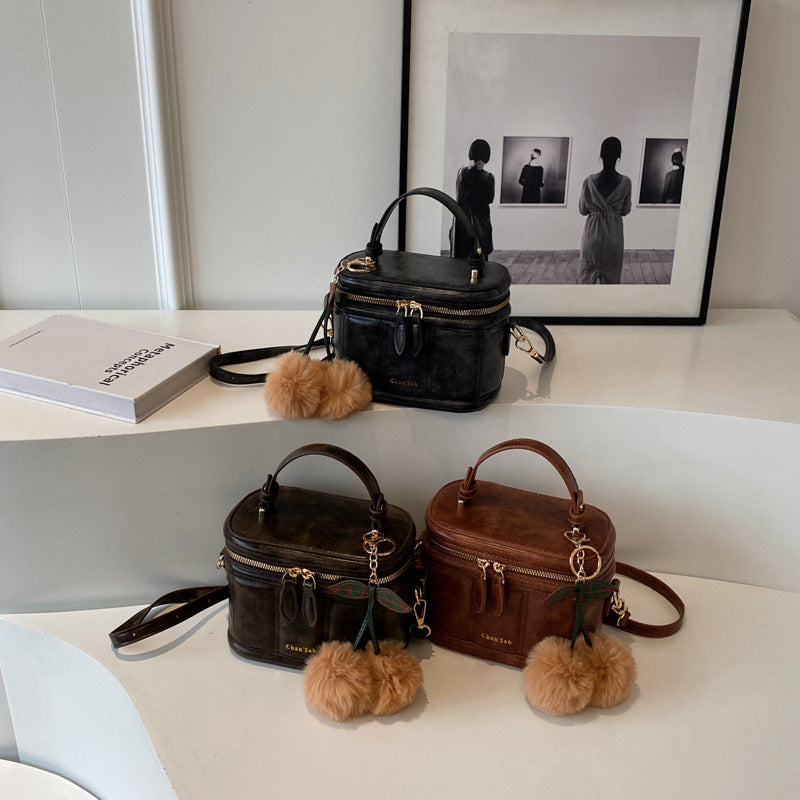 Box Bucket Bag Popular Portable Texture