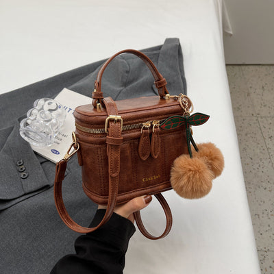 Box Bucket Bag Popular Portable Texture