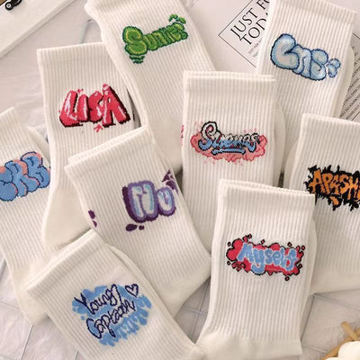 Cotton Fall Winter Men Basketball Long Socks