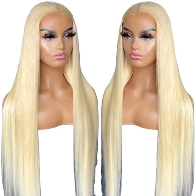 Front Lace Long Straight African Women Wig Head Cover