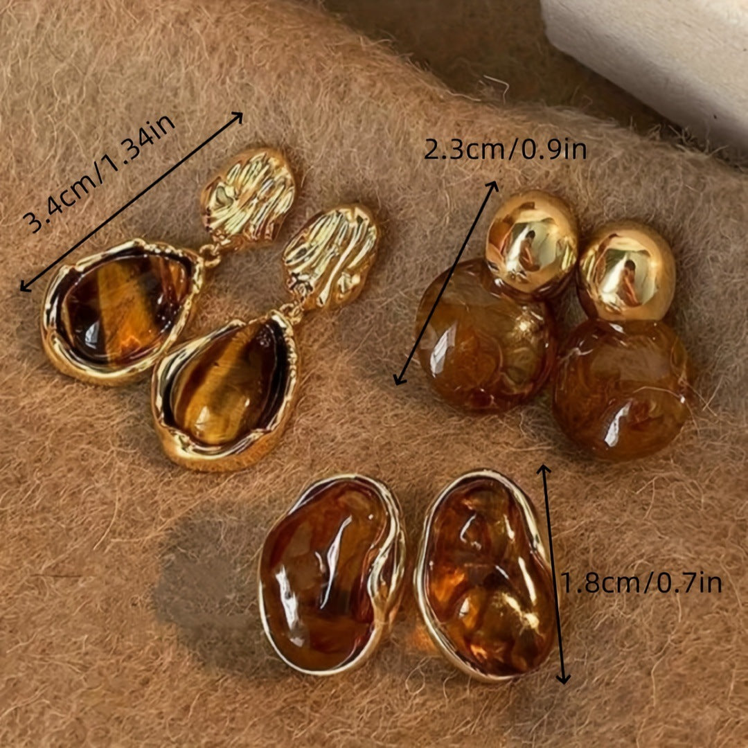 Handmade Design High Sense Holiday Ear Rings
