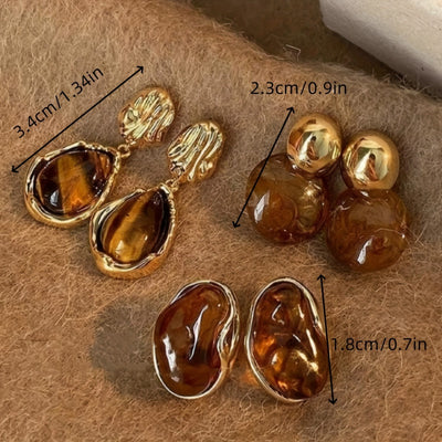 Handmade Design High Sense Holiday Ear Rings